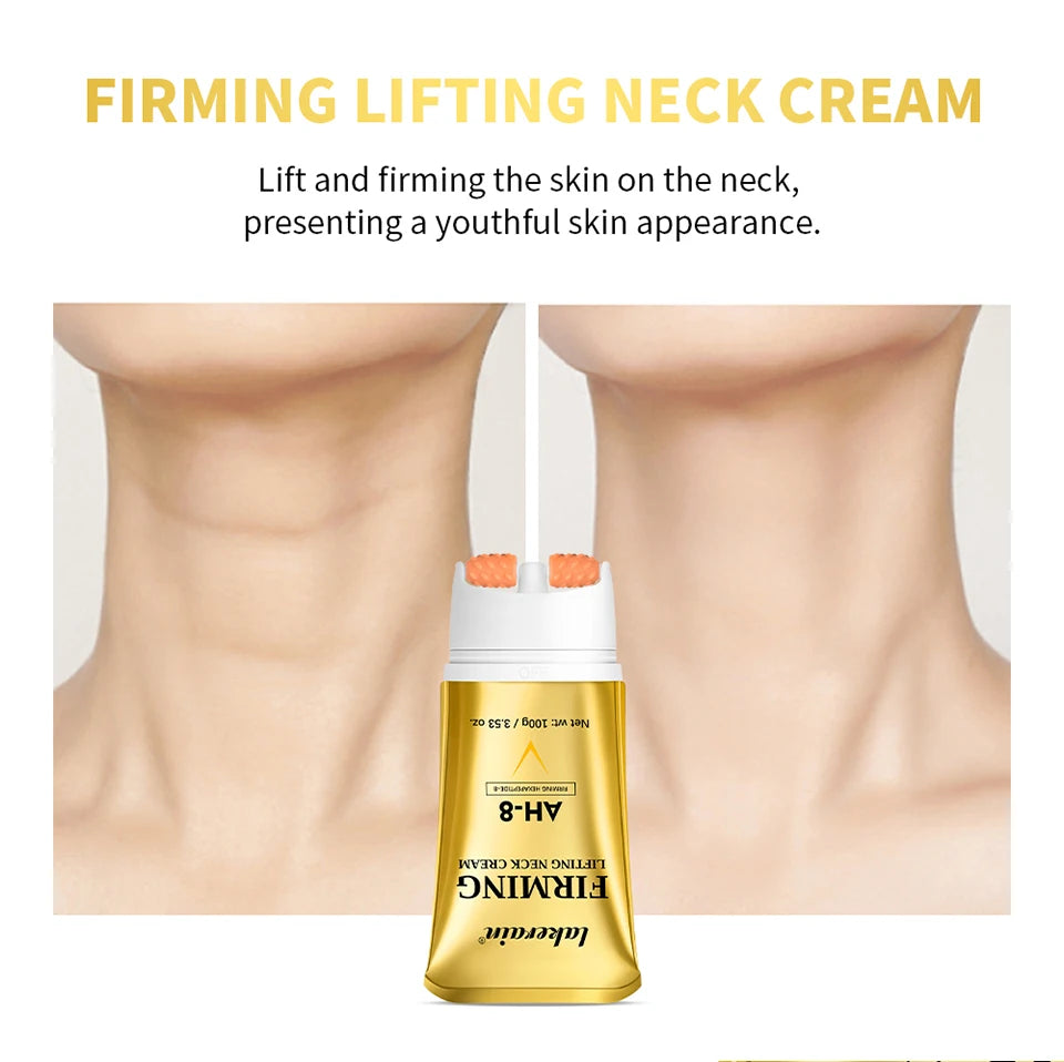 AH-8 Moisturizing Neck Cream, Firming Care for the Appearance of Crepey Skin, Hydrating Daily Skincare