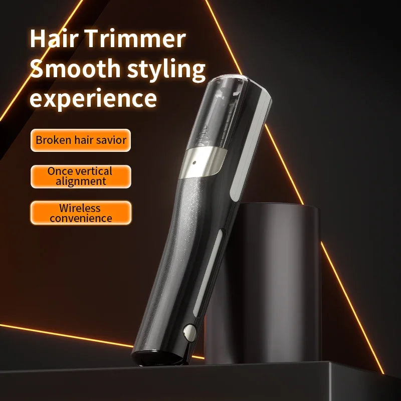 Cordless Professional Hair Split End Trimmer – Automatic Ends Remover for Dry, Damaged & Brittle Hair