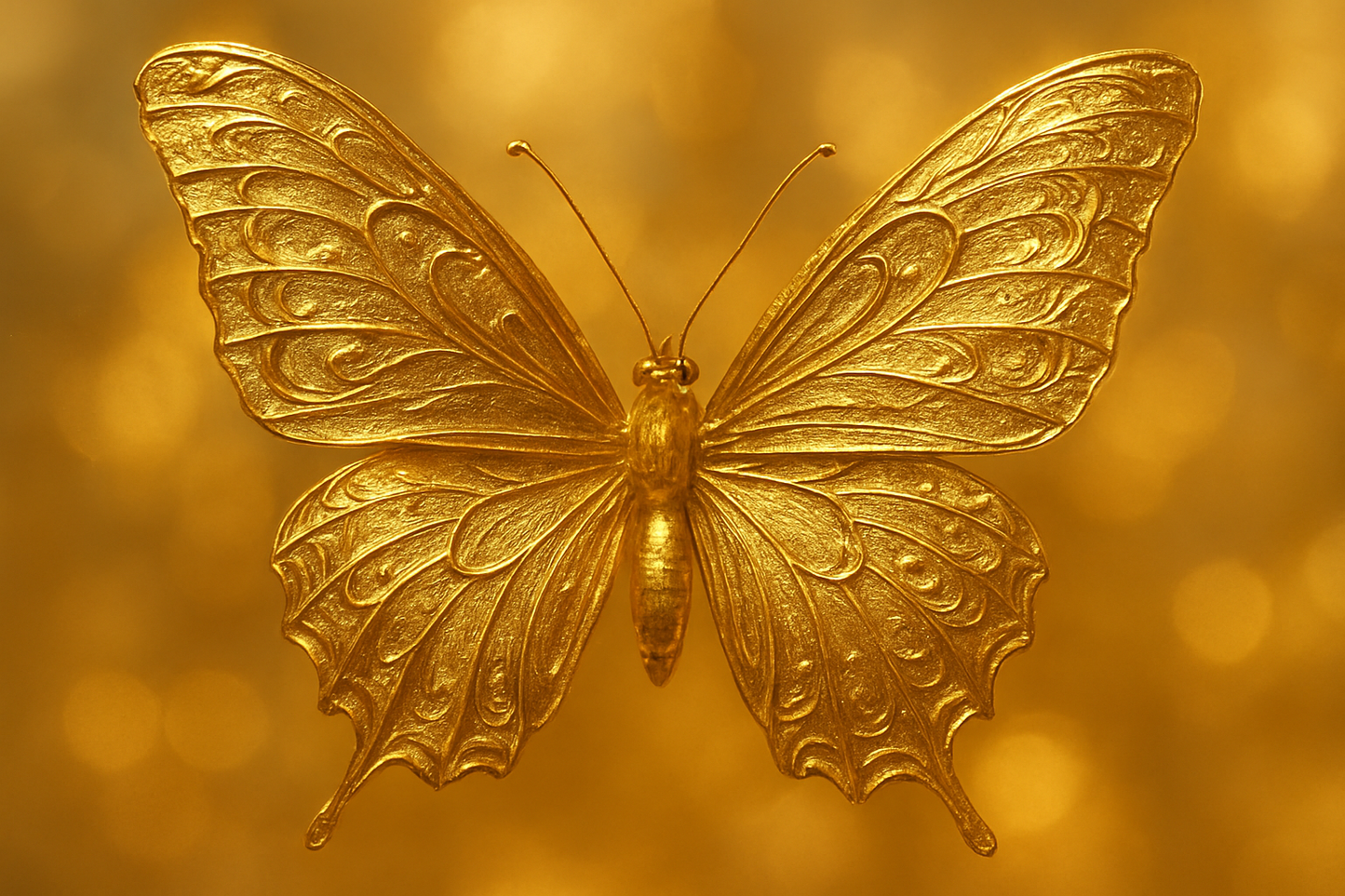 golden butterfly