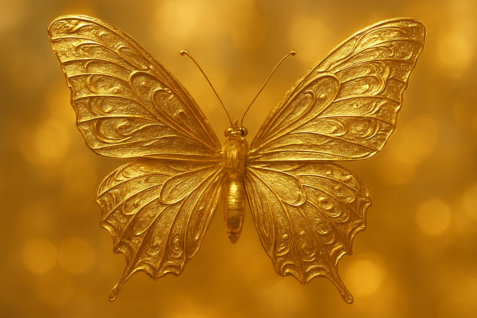 golden butterfly