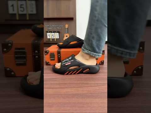 Men's EVA Non-Slip Slides — Lightweight Casual Sandals for Indoor & Outdoor