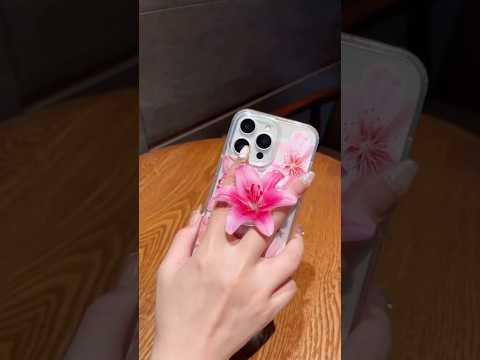 Flower Magnetic Stand Phone Case with MagSafe